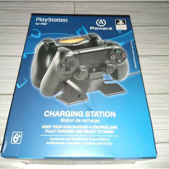 PowerA PlayStation 4 PS4 DualShock Controller DUAL Charging Station Official - Picture 2 of 8